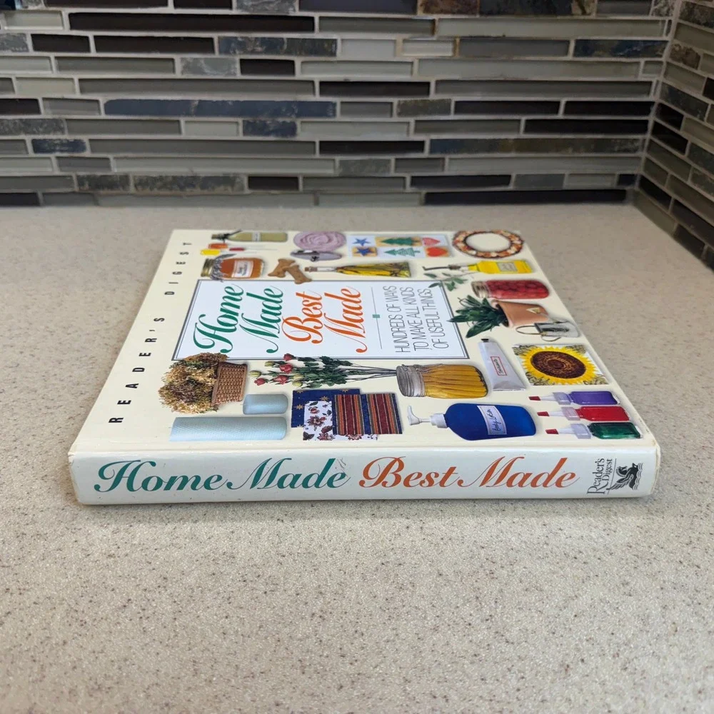 VTG Home Made Best Made Reader's Digest DIY Craft Cooking‎ Home Decor Hardcover